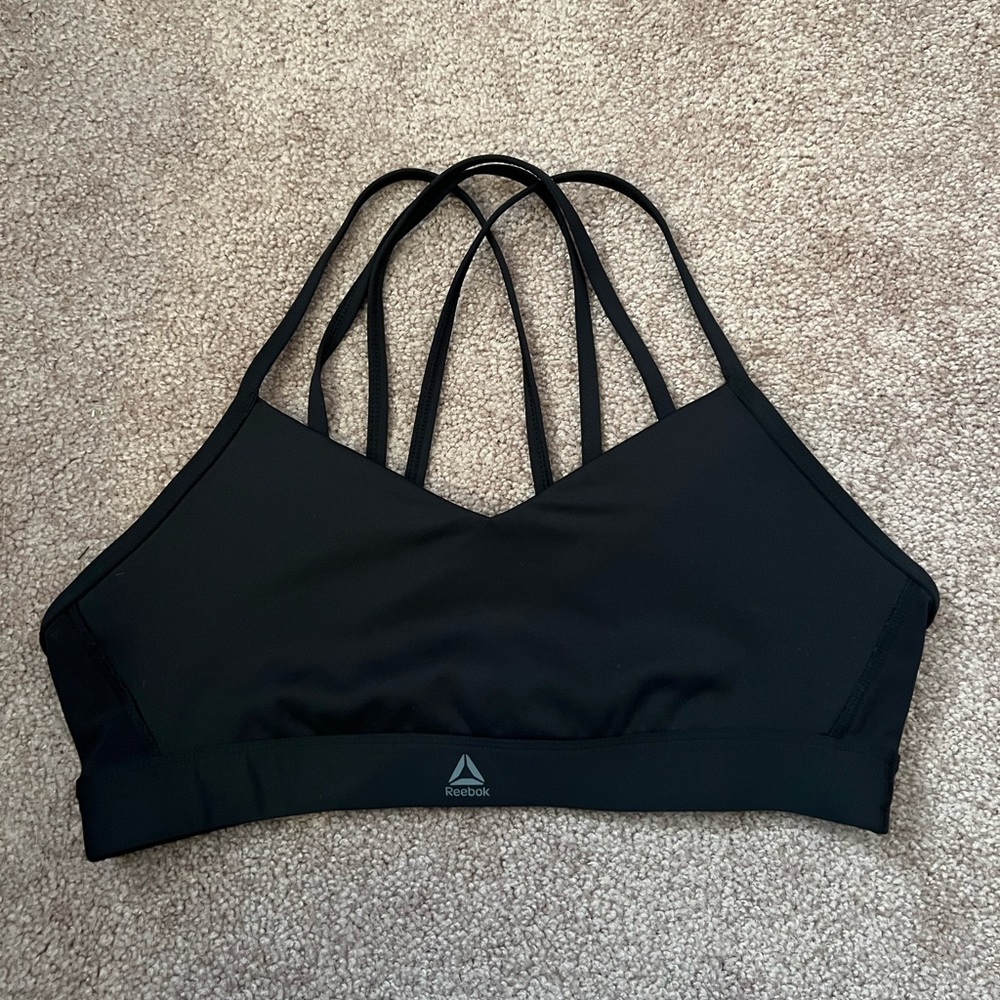 Reebok cross back sports bra